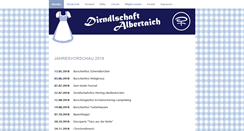 Desktop Screenshot of dirndlschaft-albertaich.de